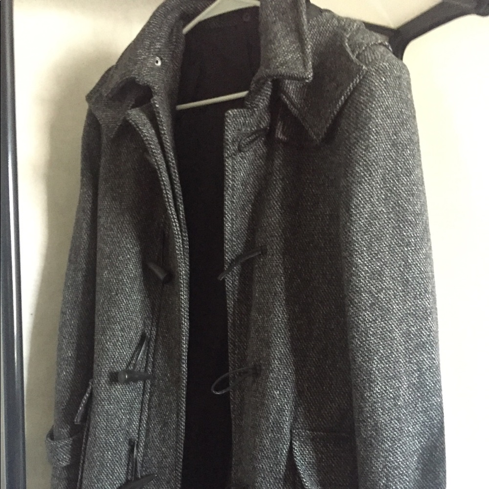 Herringbone overcoat